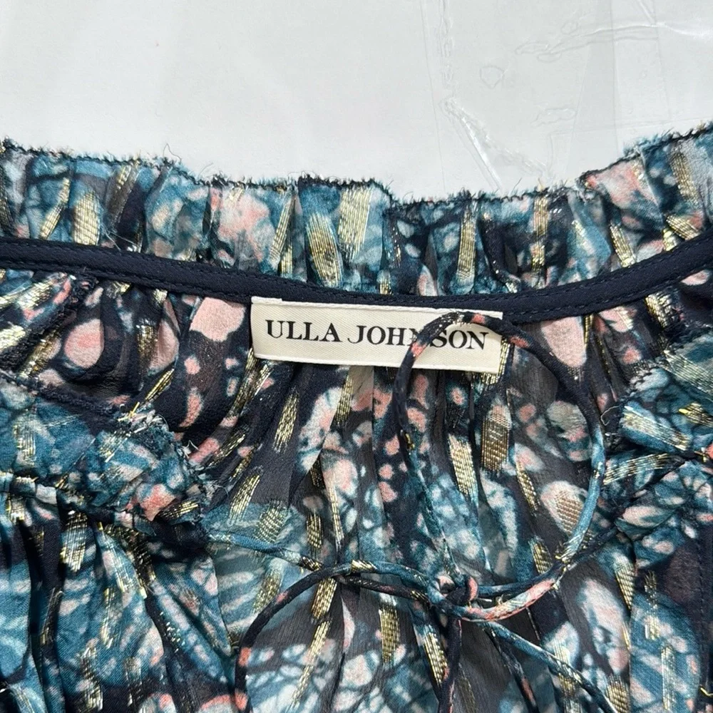 Ulla Johnson Roma Blouse Size 0 Silk - Picture 11 of 12